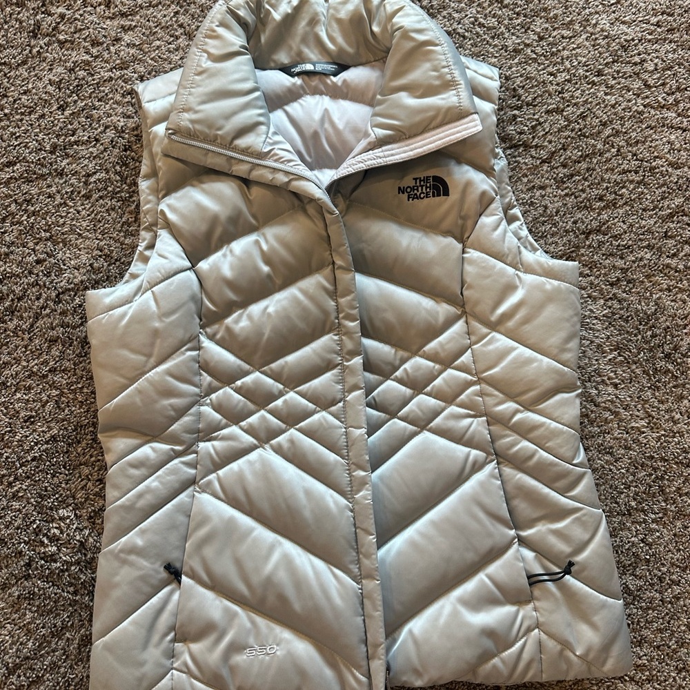 The North Face Women's Gray Quilted Vest